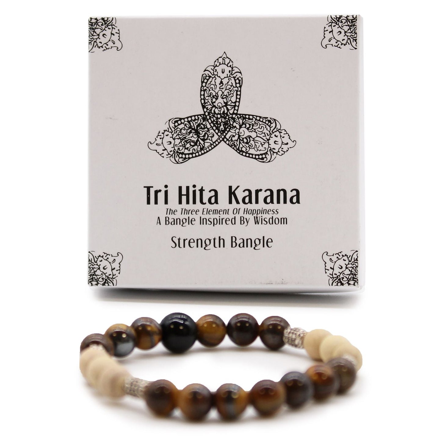 Tri Hita Karana Bangle - Strength - Luna Panther