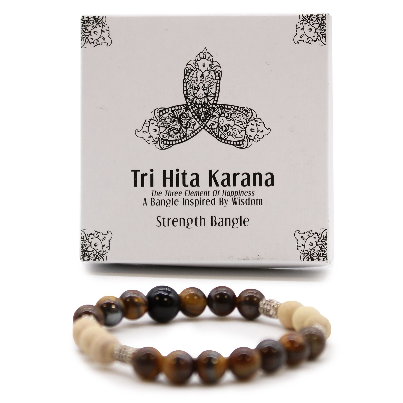 Tri Hita Karana Bangle - Strength - Luna Panther