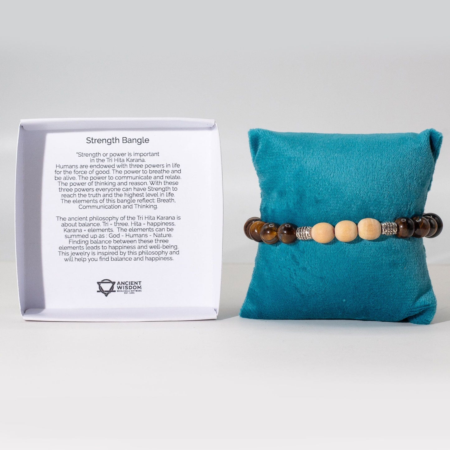 Tri Hita Karana Bangle - Strength - Luna Panther