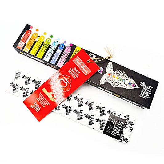 Tribal Soul Incense Sticks - 7 Chakras with Message Card - Luna Panther