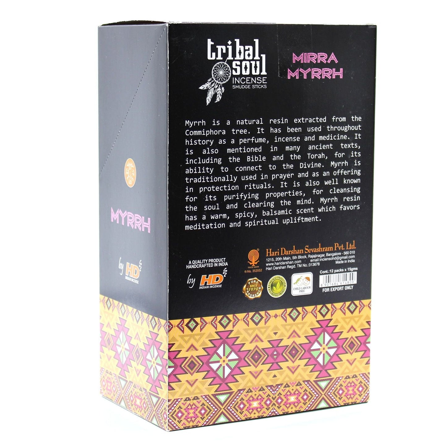 Tribal Soul Incense Sticks - Myrrh - Luna Panther