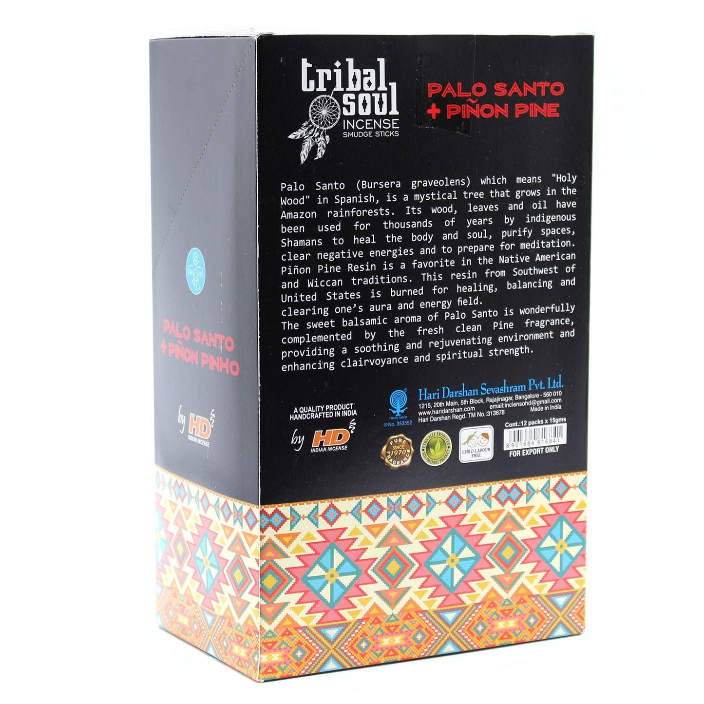 Tribal Soul Incense Sticks - Palo Santo + Pinon Pine - Luna Panther