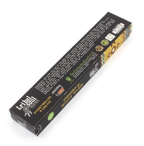 Tribal Soul Incense Sticks - Sweet Grass + Cedar - Luna Panther