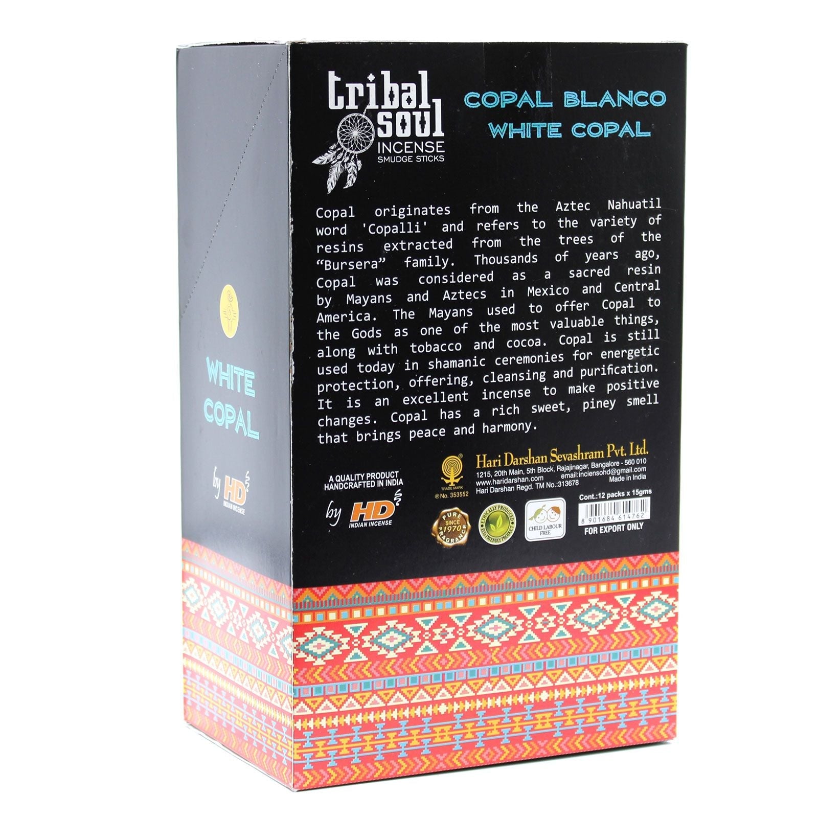 Tribal Soul Incense Sticks - White Copal - Luna Panther