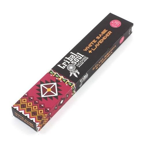 Tribal Soul Incense Sticks - White Sage + Lavender - Luna Panther