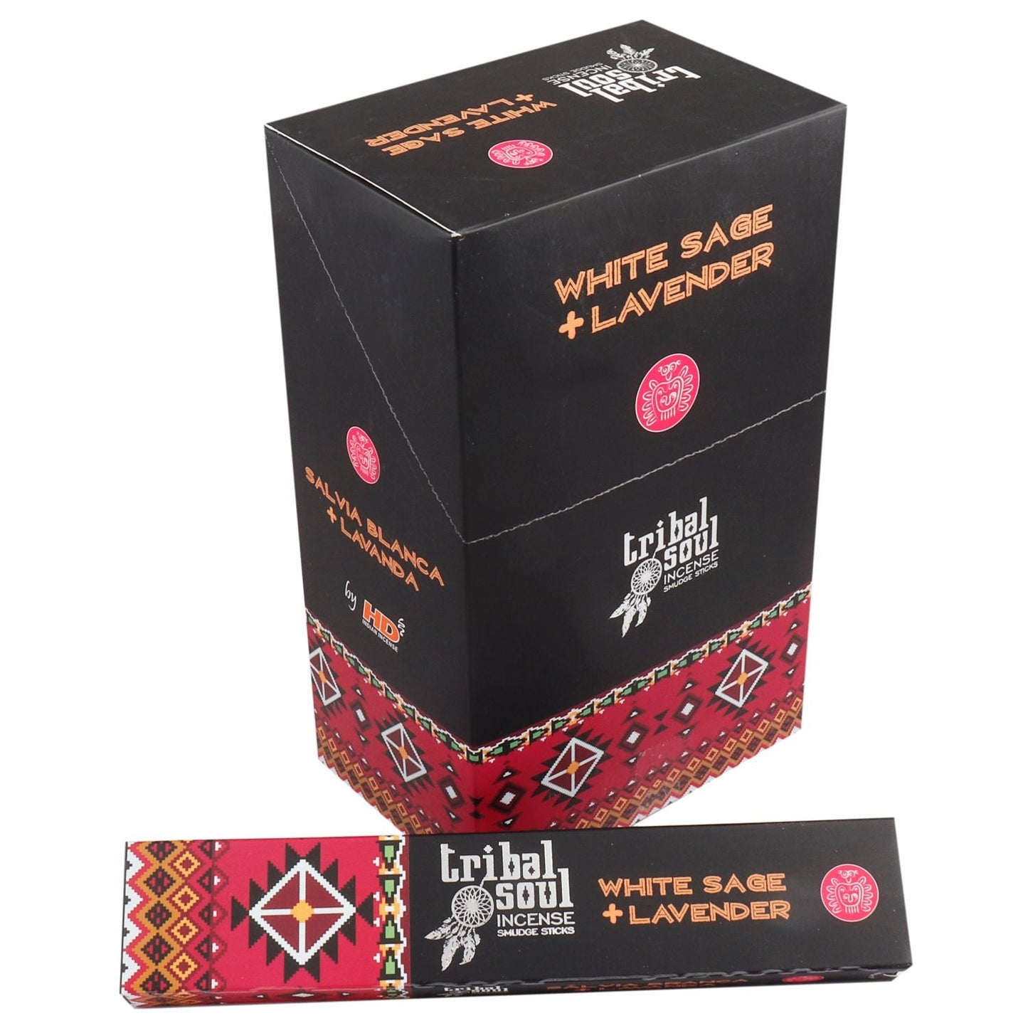 Tribal Soul Incense Sticks - White Sage + Lavender - Luna Panther