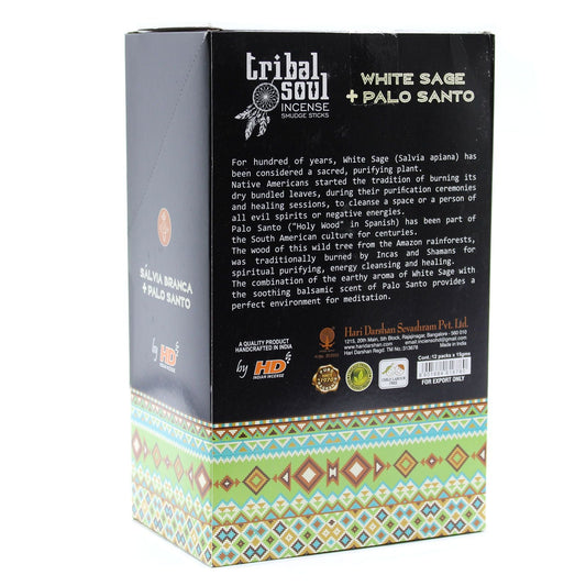 Tribal Soul Incense Sticks - White Sage + Palo Santo - Luna Panther alternate view