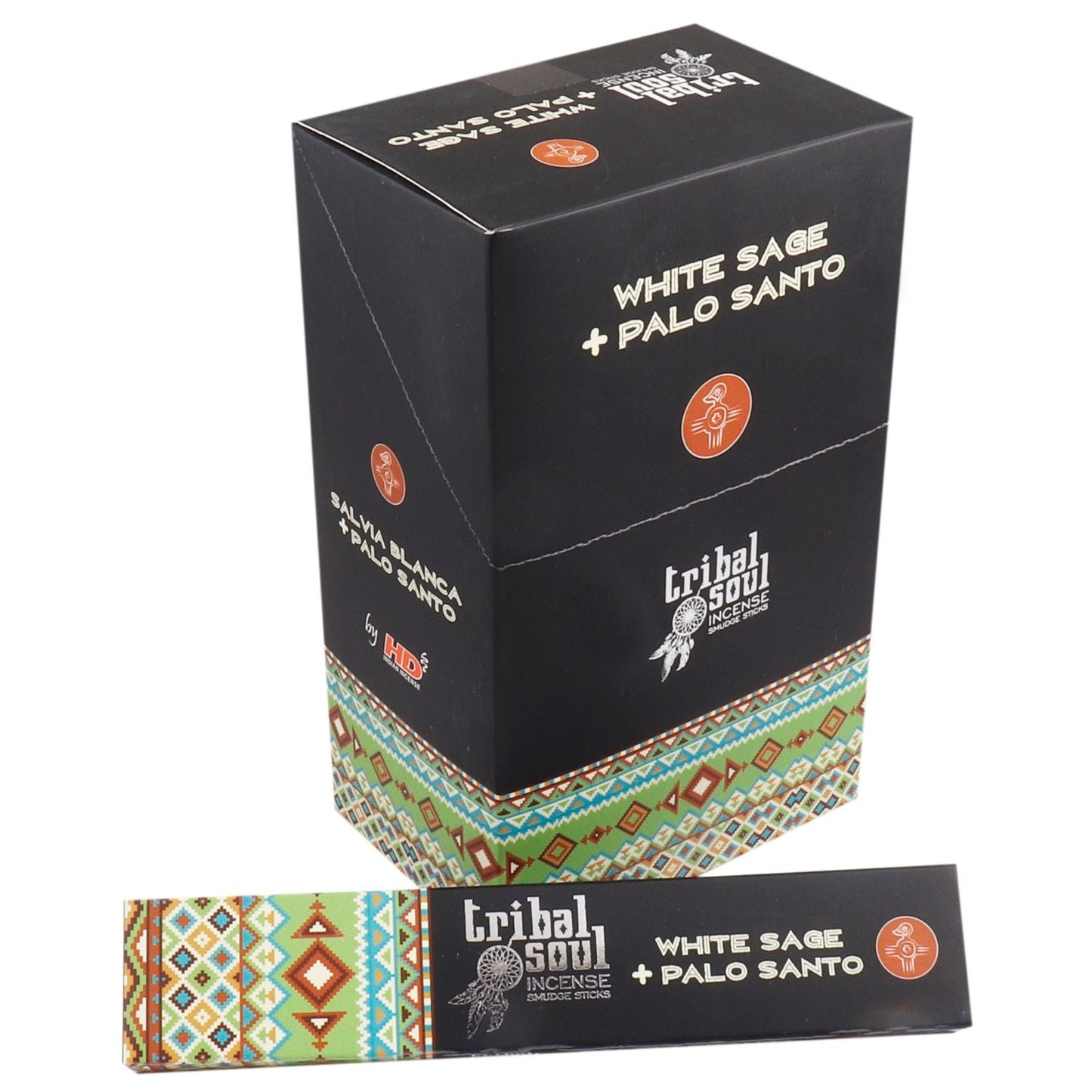 Tribal Soul Incense Sticks - White Sage + Palo Santo - Luna Panther