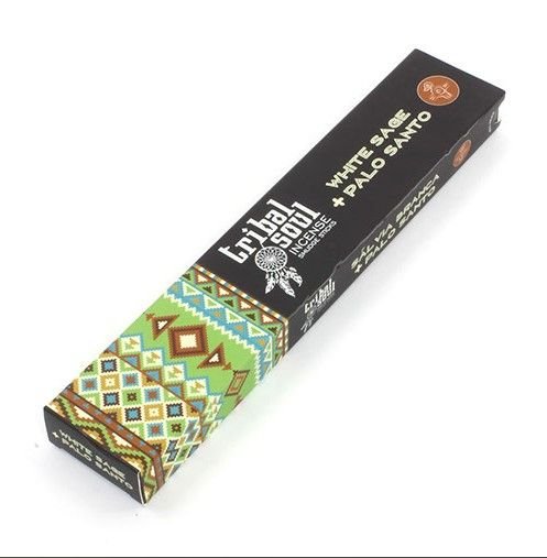 Tribal Soul Incense Sticks - White Sage + Palo Santo - Luna Panther