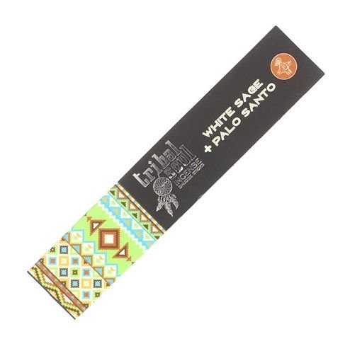 Tribal Soul Incense Sticks - White Sage + Palo Santo - Luna Panther
