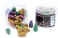 Tub of Assorted Back Flow Incense Cones (approx. 45) - Luna Panther