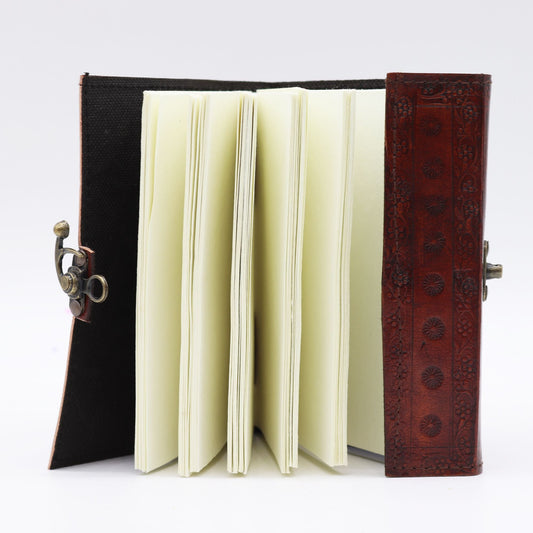 Two Dragons - Esoteric Notebook - Antique Grey - 200 pages Stitch Edge - 17.5x12.5x3cm - Luna Panther alternate view