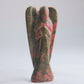 Unakite Angel Carving 55g 80mm - Luna Panther