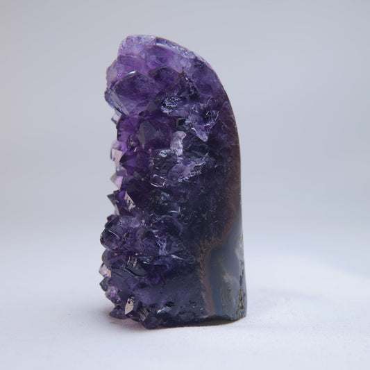 Uruguay Amethyst Druzy Freeform 136g — one-of-a-kind natural crystal, product image 2 of 6. alternate view
