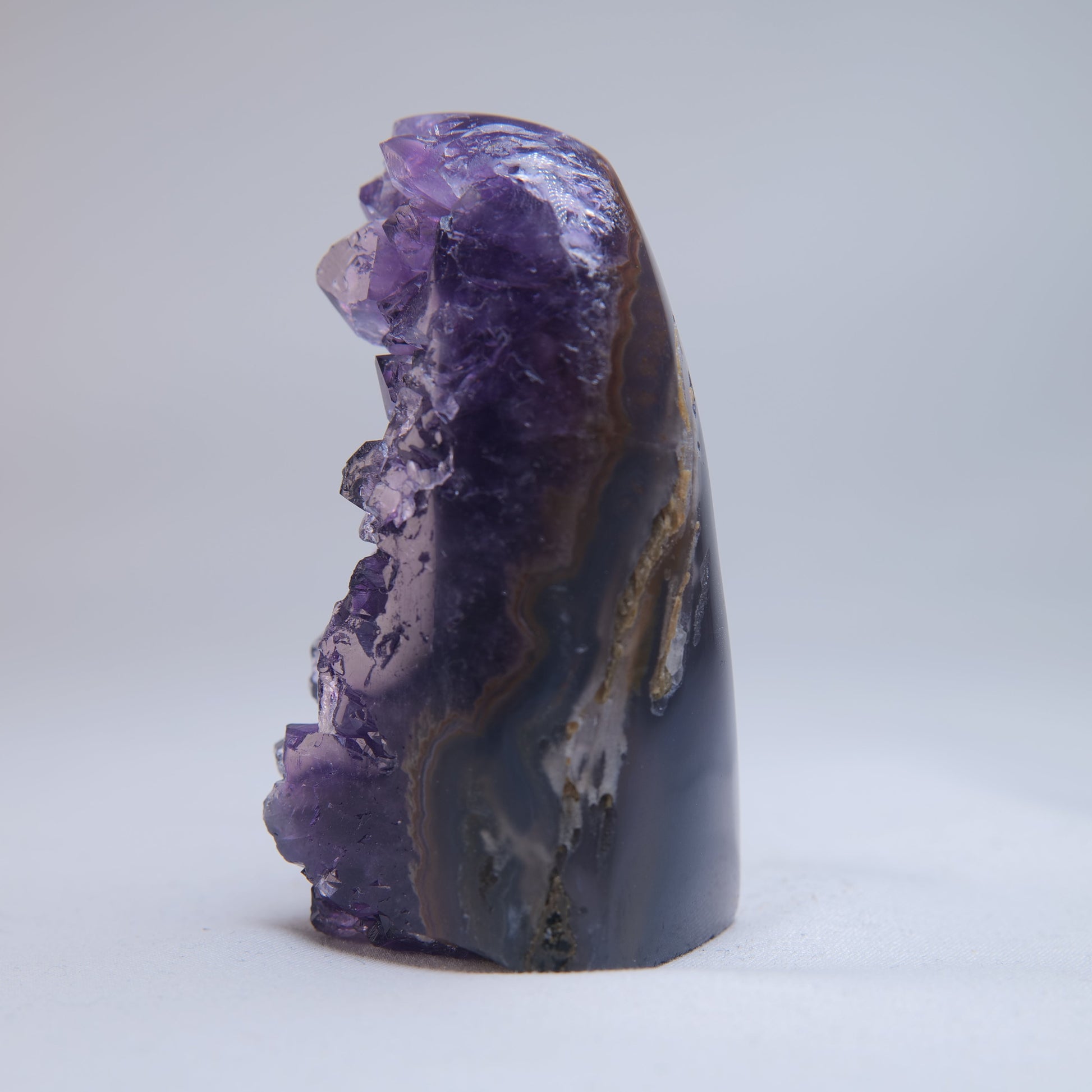 Uruguay Amethyst Druzy Freeform 136g - Luna Panther