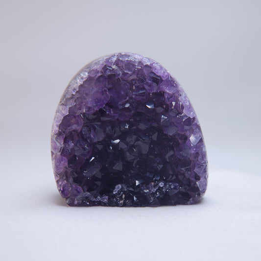 Uruguay Amethyst Druzy Freeform 140g — one-of-a-kind natural crystal, product image 1 of 6.