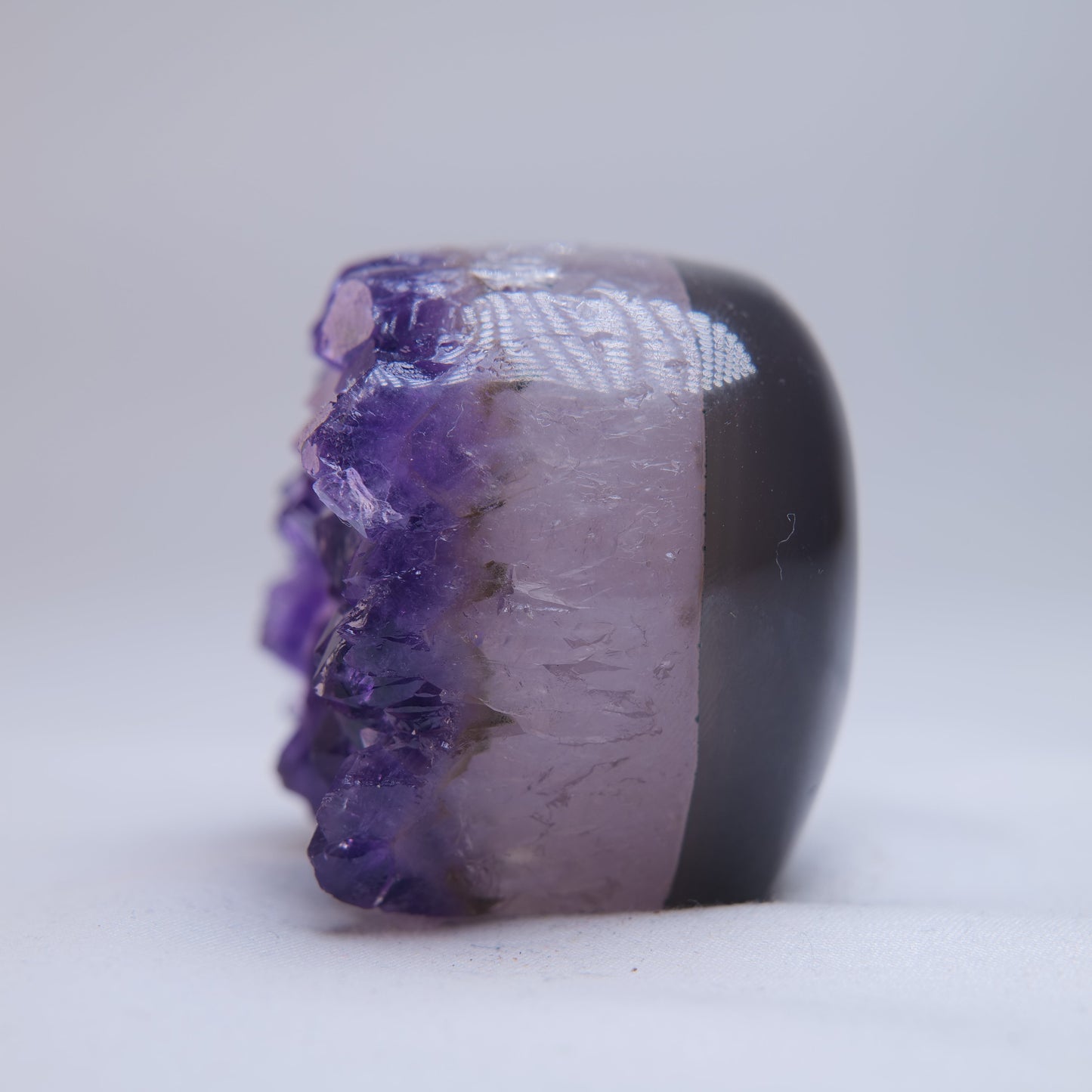 Uruguay Amethyst Druzy Freeform 156g - Luna Panther