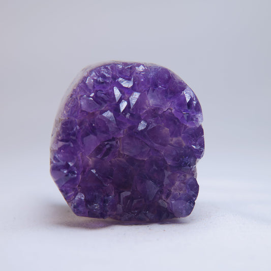 Uruguay Amethyst Druzy Freeform 156g — one-of-a-kind natural crystal, product image 1 of 6.