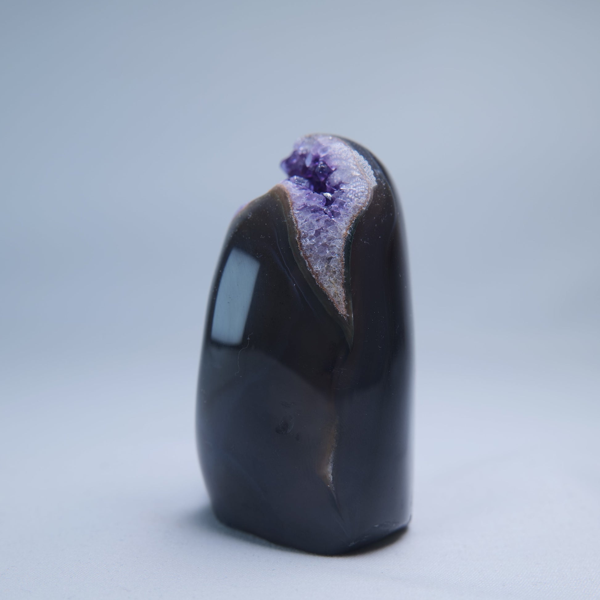 Uruguay Amethyst Druzy Freeform 183g - Luna Panther
