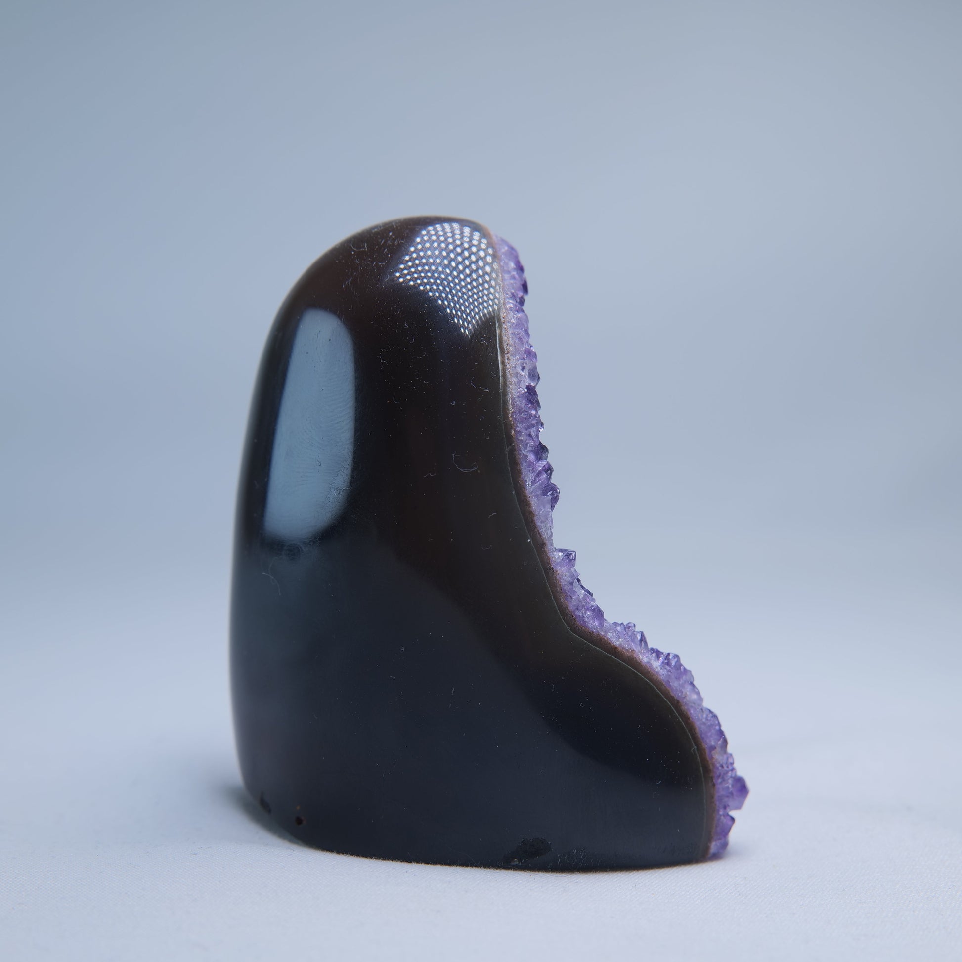 Uruguay Amethyst Druzy Freeform 183g - Luna Panther