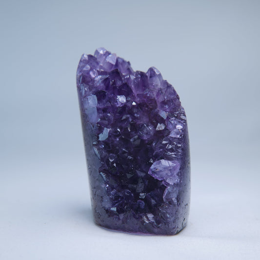 Uruguay Amethyst Druzy Freeform 215g — one-of-a-kind natural crystal, product image 1 of 6.