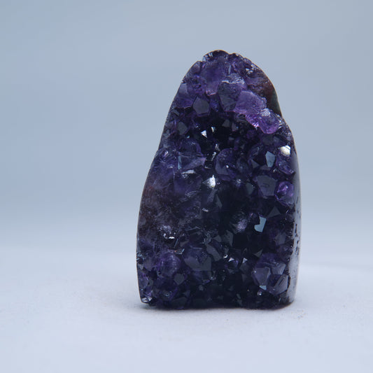 Compact Uruguay Amethyst Druzy Freeform 58g (50mm) — one-of-a-kind natural crystal, product image 1 of 6.