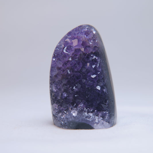 Uruguay Amethyst Druzy Freeform 61g — one-of-a-kind natural crystal, product image 1 of 6.
