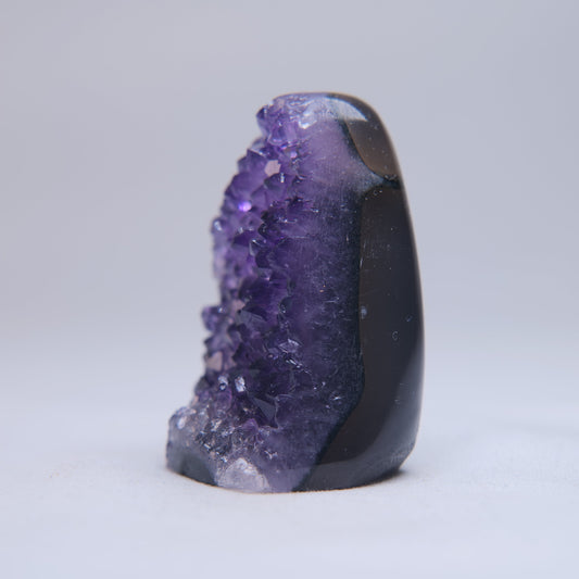 Uruguay Amethyst Druzy Freeform 61g — one-of-a-kind natural crystal, product image 2 of 6. alternate view
