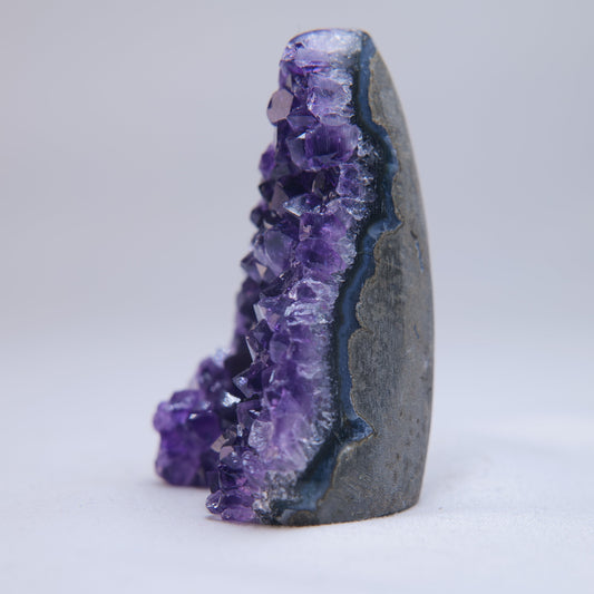 Uruguay Amethyst Druzy Freeform 64g — one-of-a-kind natural crystal, product image 2 of 6. alternate view