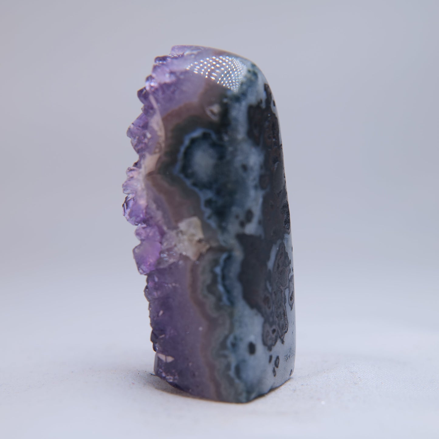 Uruguay Amethyst Druzy Freeform 83g - Luna Panther