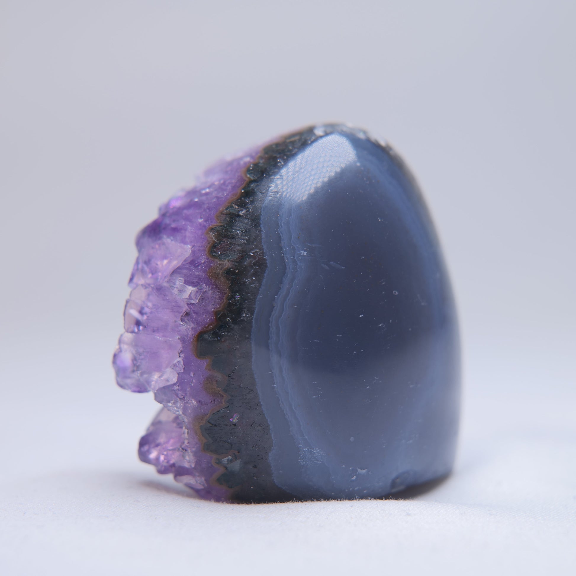 Uruguay Amethyst Druzy Freeform 93g - Luna Panther
