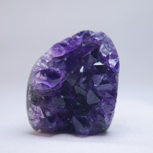 Uruguay Amethyst Druzy Freeform 97g — one-of-a-kind natural crystal, product image 1 of 6.