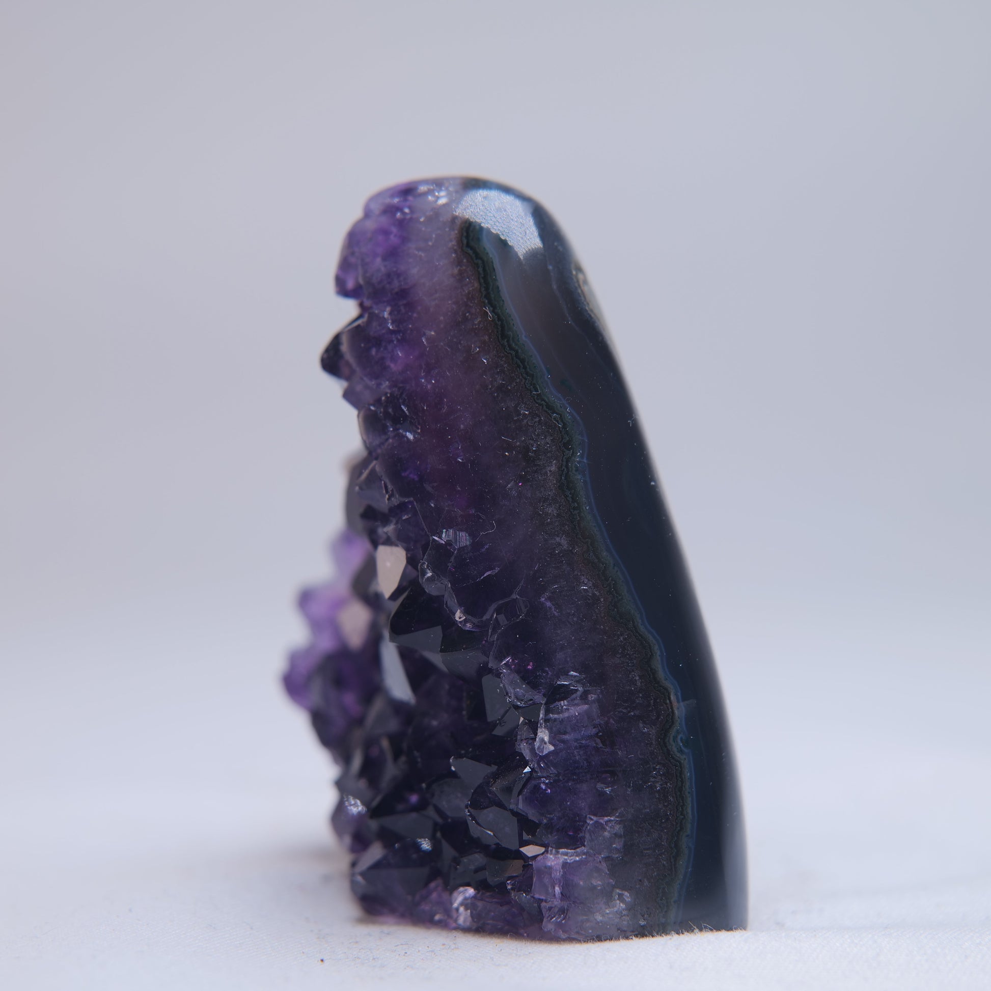 Uruguay Amethyst Druzy Freeform 99g - Luna Panther