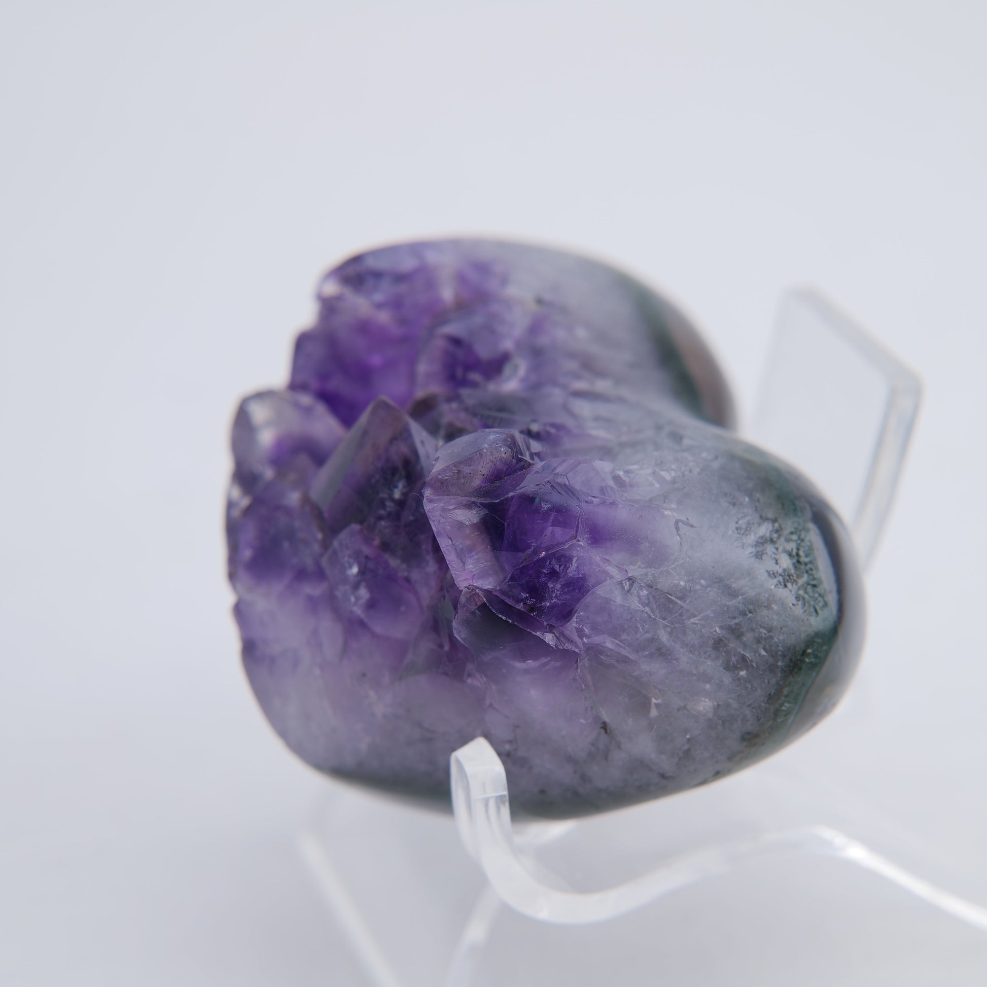 Uruguay Amethyst Druzy Heart - 108g - Luna Panther