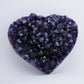 Uruguay Amethyst Druzy Heart - 1103g - Luna Panther