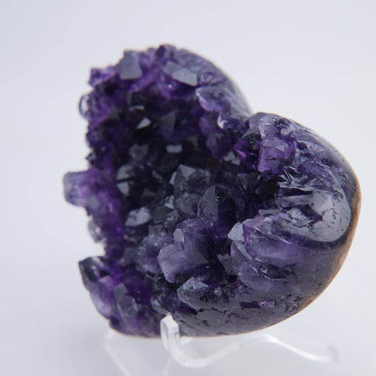 Uruguay Amethyst Druzy Heart - 298g - Luna Panther alternate view