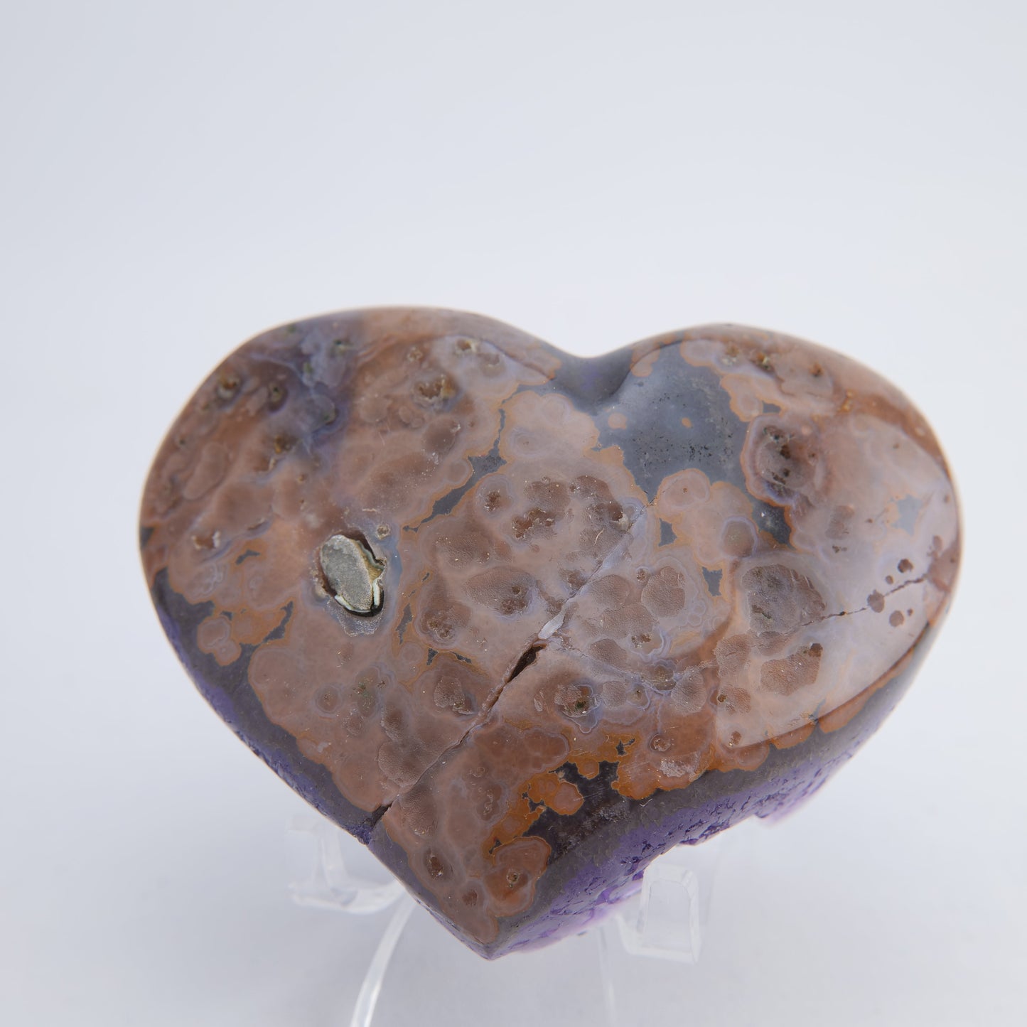 Uruguay Amethyst Druzy Heart - 298g - Luna Panther