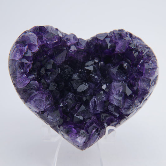 Uruguay Amethyst Druzy Heart - 298g - Luna Panther