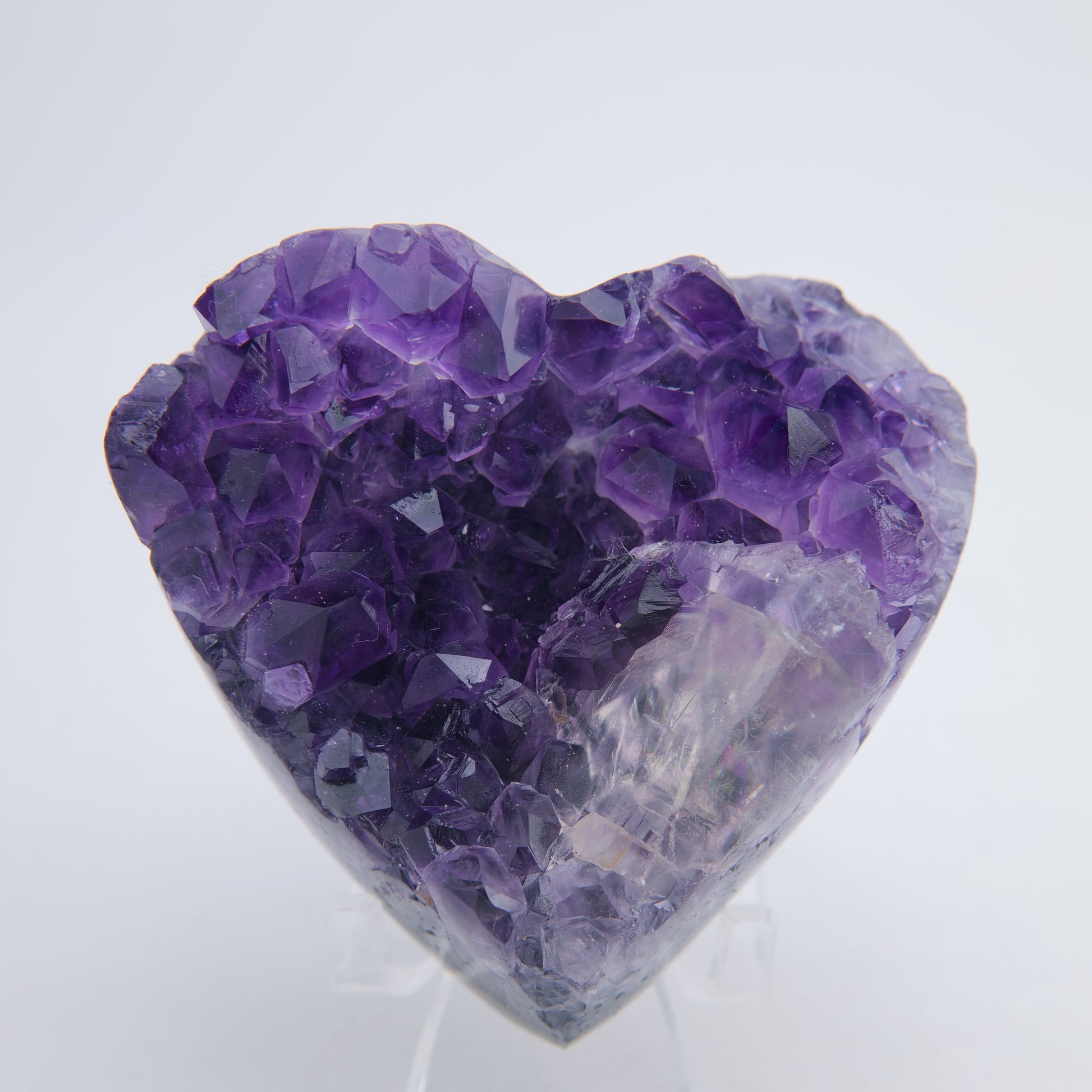 Uruguay Amethyst Druzy Heart - 359g - Luna Panther