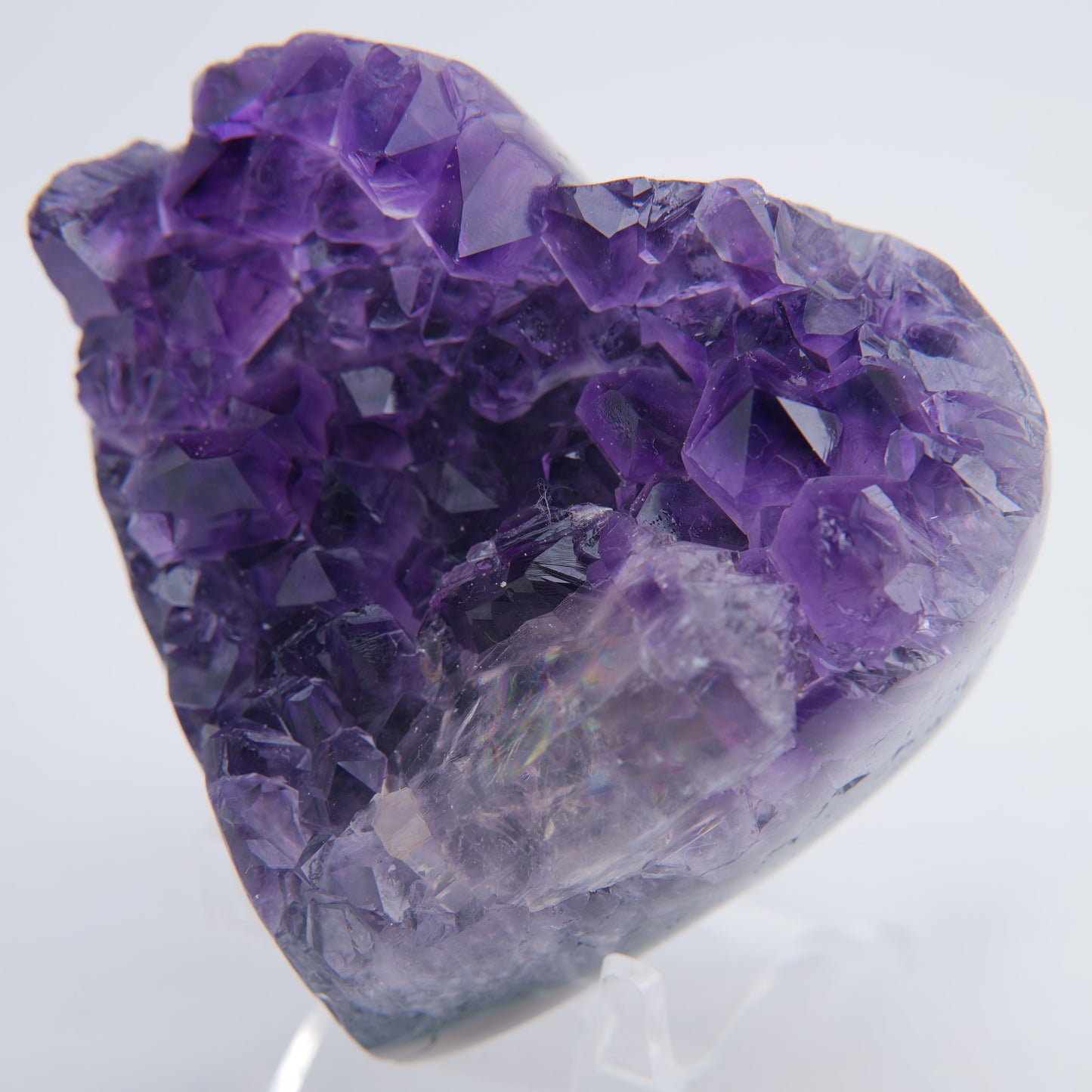 Uruguay Amethyst Druzy Heart - 359g - Luna Panther
