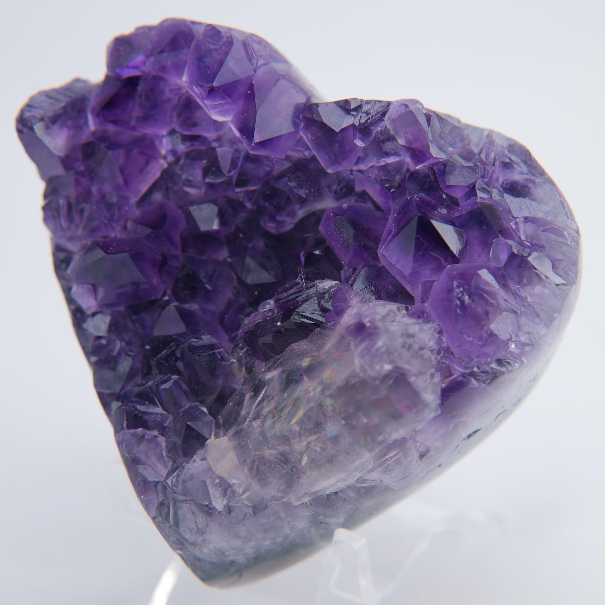 Uruguay Amethyst Druzy Heart - 359g - Luna Panther