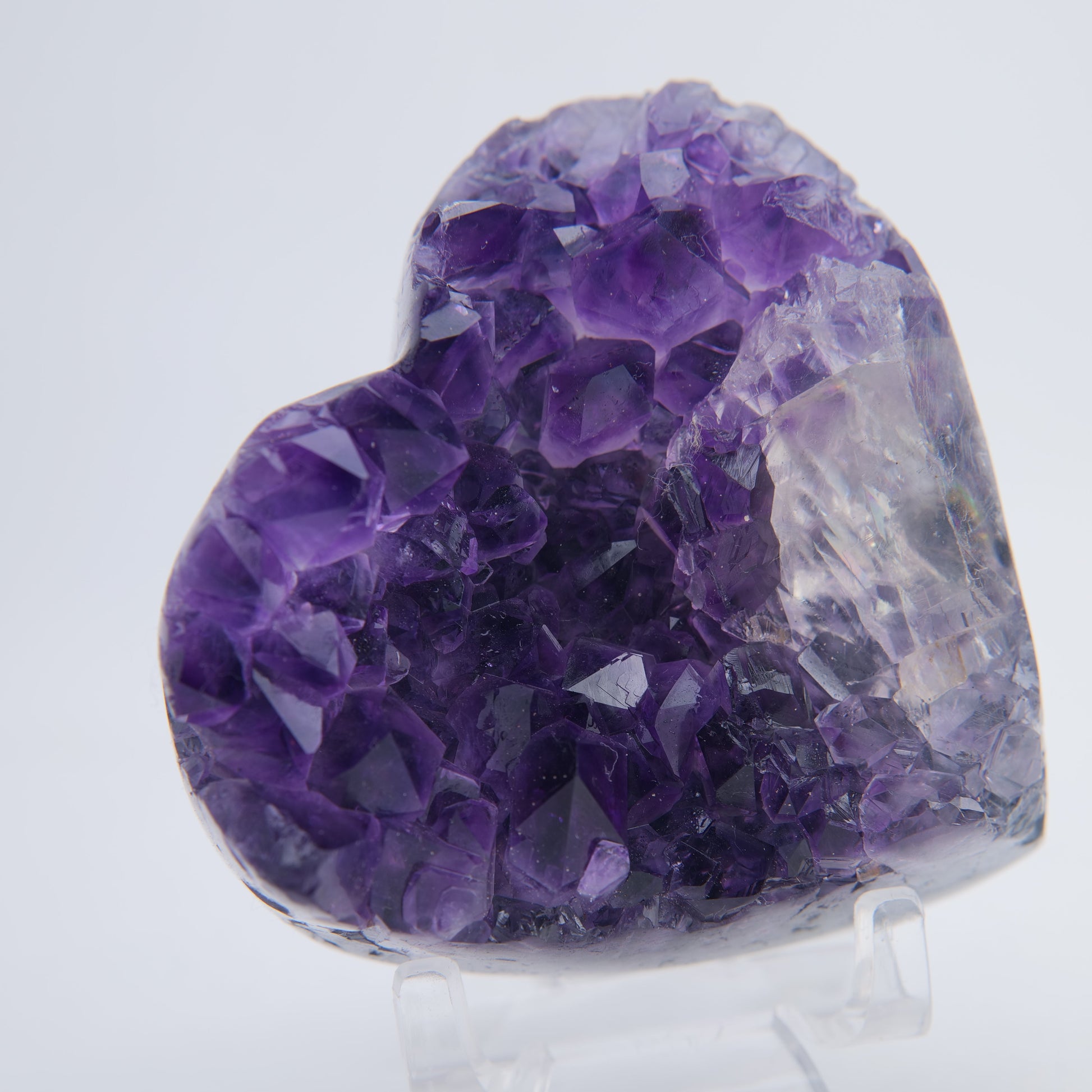 Uruguay Amethyst Druzy Heart - 359g - Luna Panther