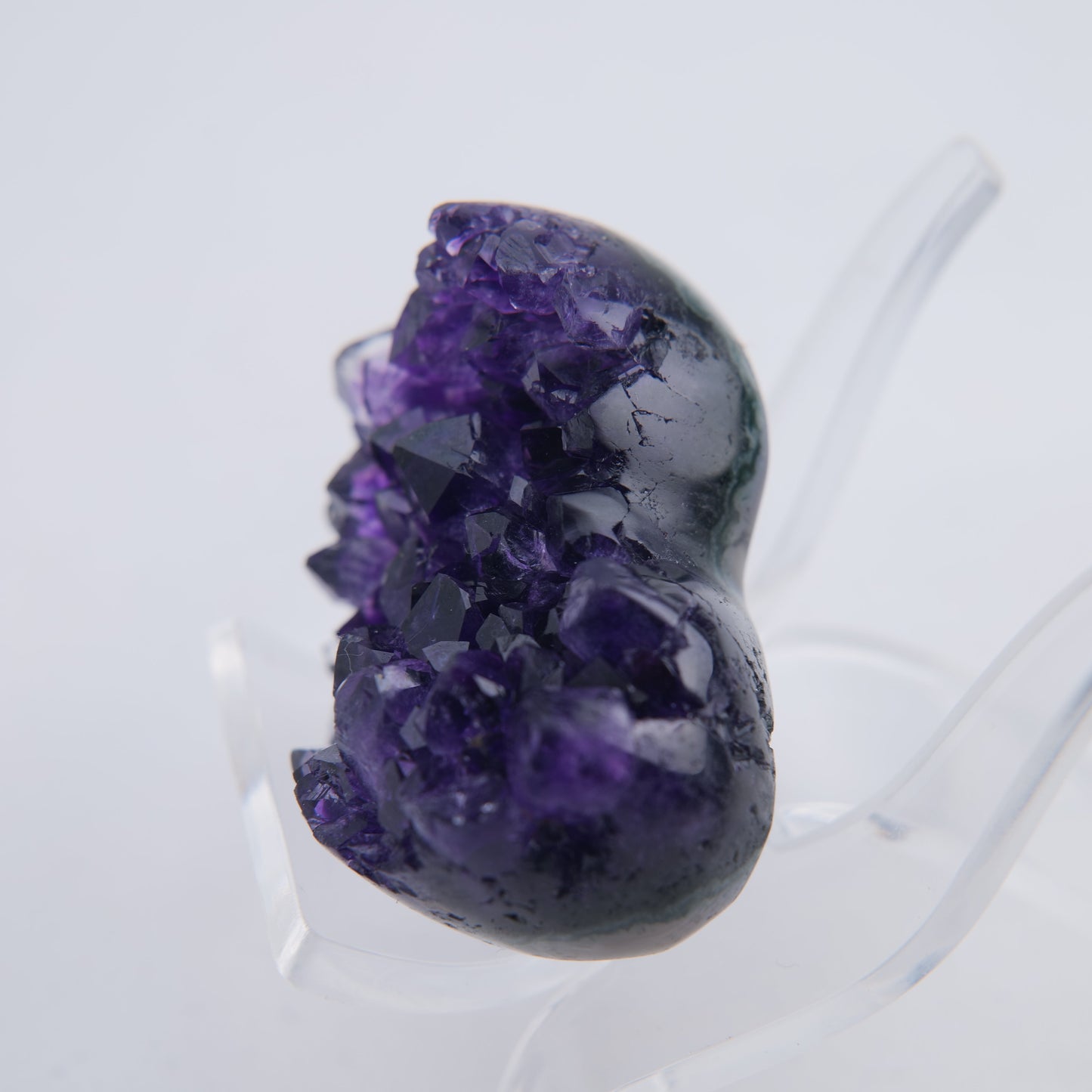 Uruguay Amethyst Druzy Heart - 43g - Luna Panther