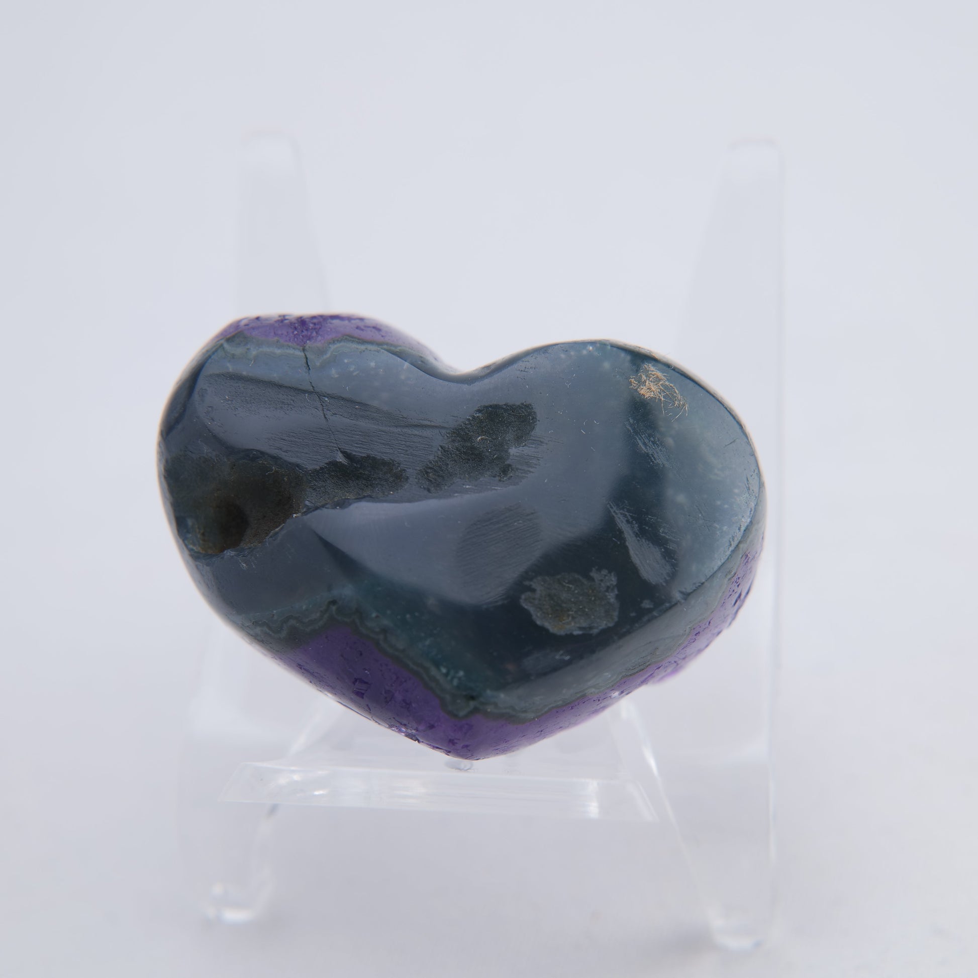 Uruguay Amethyst Druzy Heart - 43g - Luna Panther