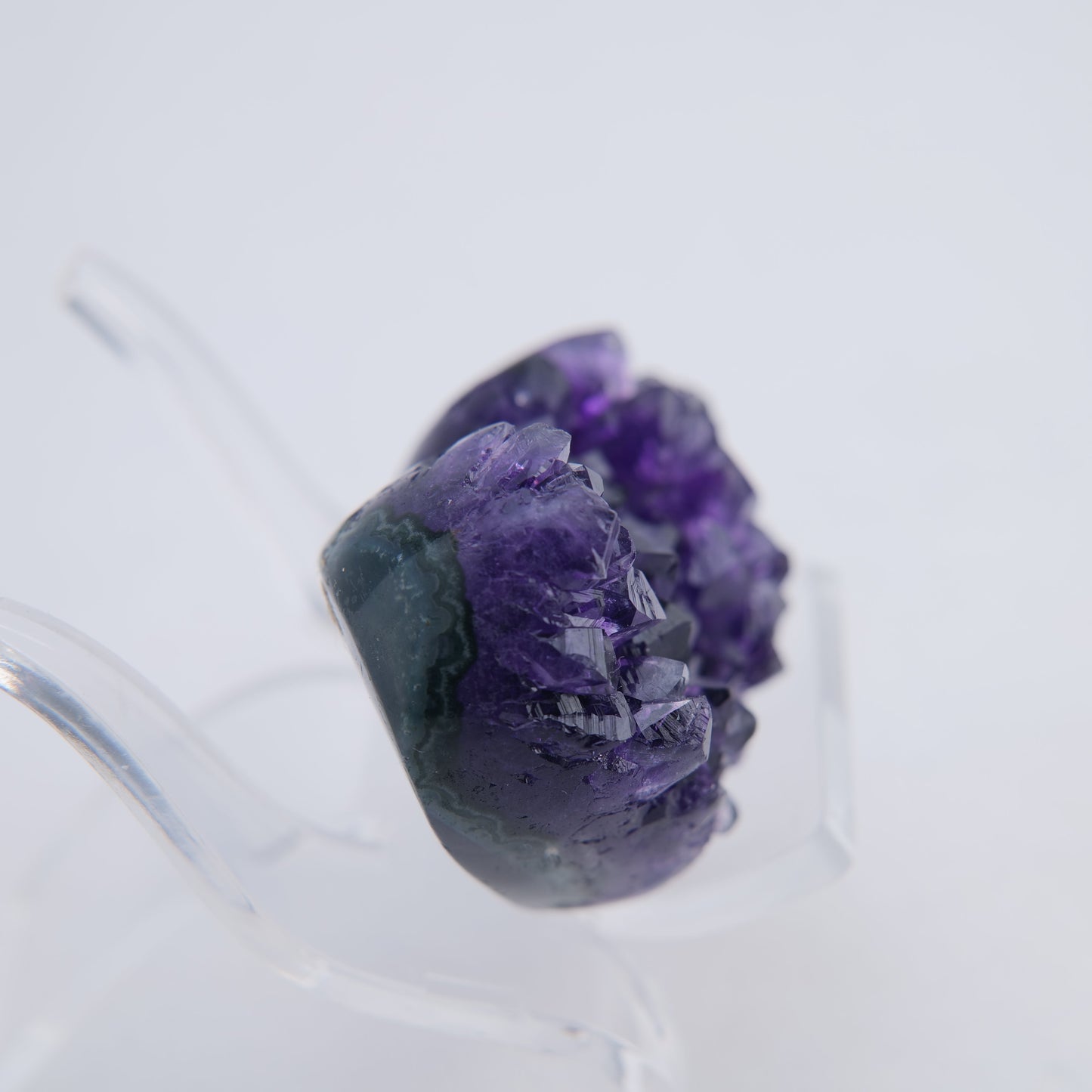 Uruguay Amethyst Druzy Heart - 43g - Luna Panther