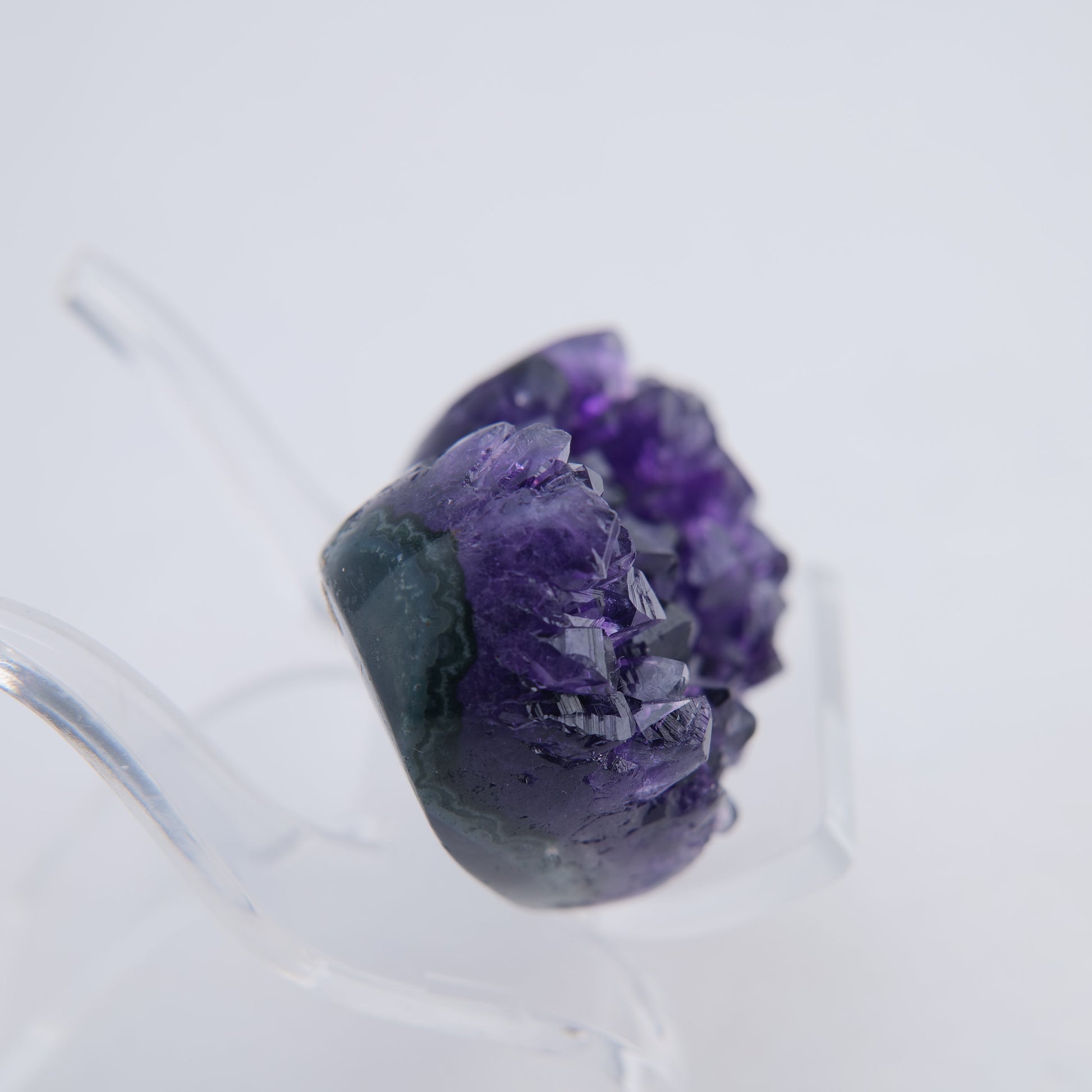 Uruguay Amethyst Druzy Heart - 43g - Luna Panther