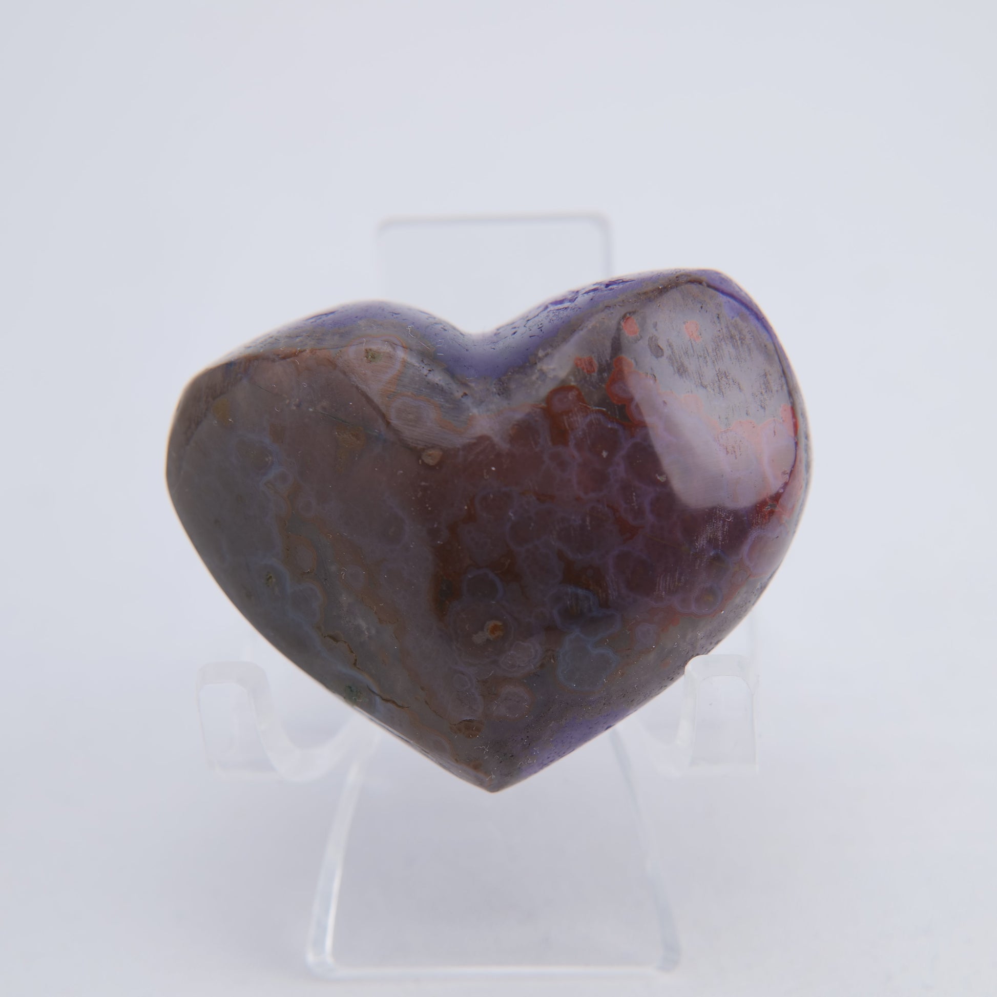 Uruguay Amethyst Druzy Heart - 82g - Luna Panther