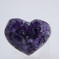Uruguay Amethyst Druzy Heart - 82g - Luna Panther