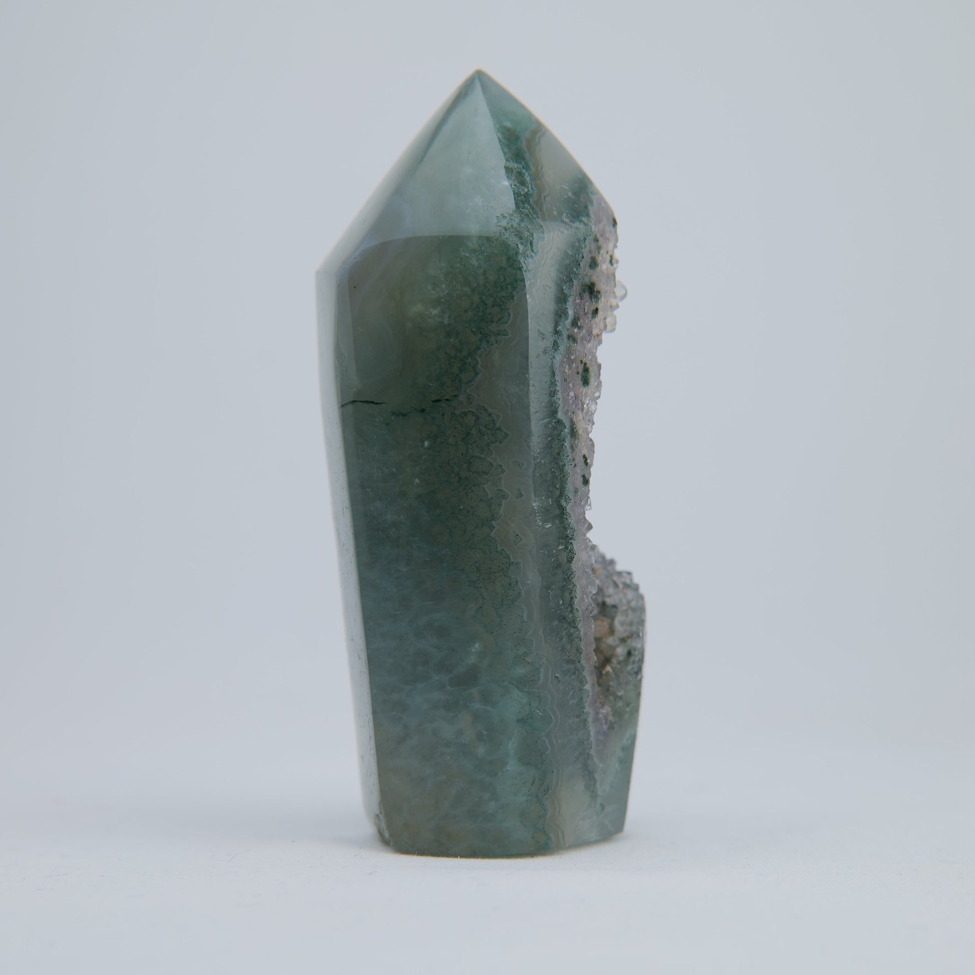 Uruguay Amethyst Druzy Point - 217g - Luna Panther