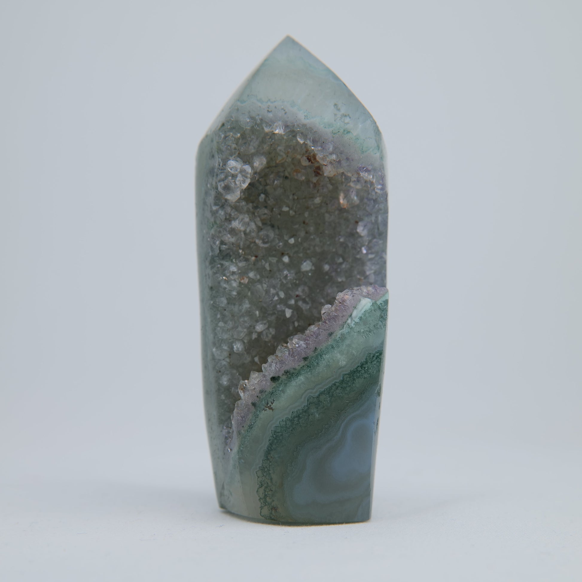 Uruguay Amethyst Druzy Point - 217g - Luna Panther